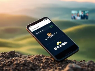 Tether's new crypto wallet on Rumble, enabling USAT stablecoin trading for millions of users.