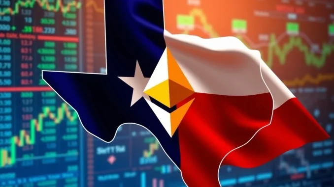 Texas lawmaker discusses the potential inclusion of an **Ethereum reserve** into the state's strategic reserve, highlighting **crypto legislation**.
