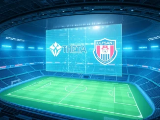 The **Theta AI partnership** with Ulsan HD FC showcases generative AI enhancing fan engagement in sports.