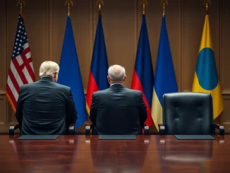 A visual representation of the complex geopolitical dynamics surrounding potential Trump Putin Zelenskyy meetings, emphasizing strategic diplomacy.
