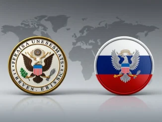 A visual representation of the current pause in the Trump Putin meeting discussions, symbolizing the state of US-Russia relations.