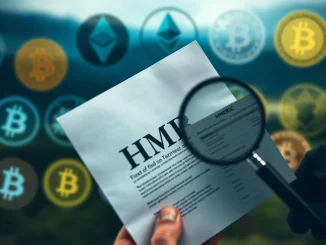 HMRC warning letter to a UK crypto investor, highlighting the crucial need for UK crypto tax compliance.