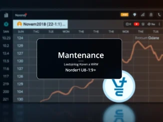 Upbit KRW services temporarily unavailable due to essential K-Bank maintenance, impacting South Korean crypto users.