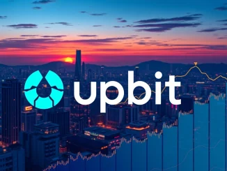 Upbit ORDER listing announcement on a digital trading screen, symbolizing the new KRW pair and its market impact.