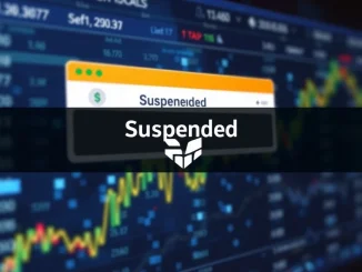 Upbit exchange interface displaying a temporary suspension notice for Sui network deposits and withdrawals due to wallet maintenance.