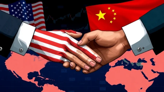 US-China talks: Treasury Secretary Bessent engages Chinese counterparts, symbolizing crucial economic diplomacy and its impact on global stability.