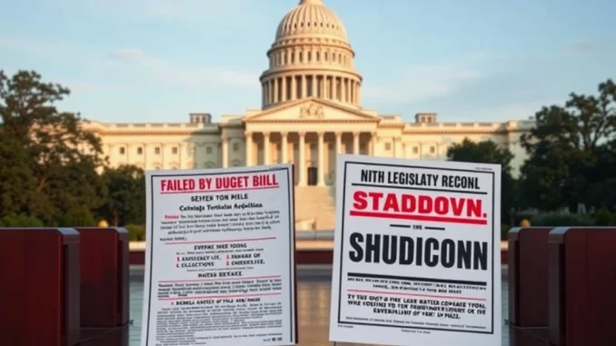 US government shutdown persists, impacting economic stability and potentially influencing crypto market sentiment.