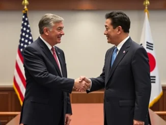 Leaders from the US and South Korea engage in crucial US South Korea talks regarding tariffs and security.