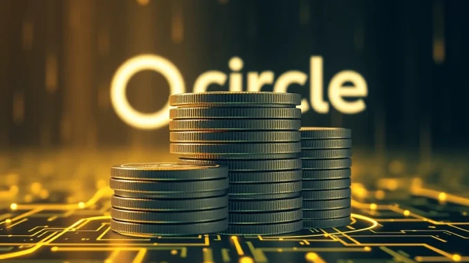 USDC Issuance: Circle's Massive 750 Million Stablecoin Surge in One Hour A visual representing a significant 750 million USDC issuance by Circle, symbolizing rapid stablecoin growth and crypto liquidity.