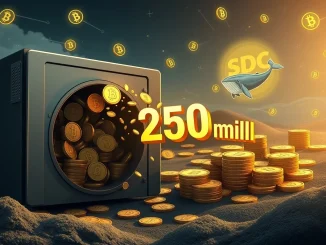 Visualizing the 250 million USDC minted transaction and its potential impact on stablecoin liquidity.