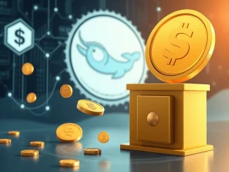 Depiction of 250 million **USDC minted**, illustrating the significant influx into the stablecoin market and its potential impact on crypto liquidity.