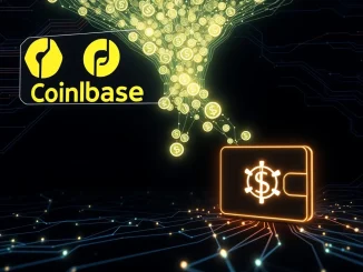 Visualizing a massive USDC transfer from Coinbase Institutional, highlighting the impact of a significant crypto whale transaction.