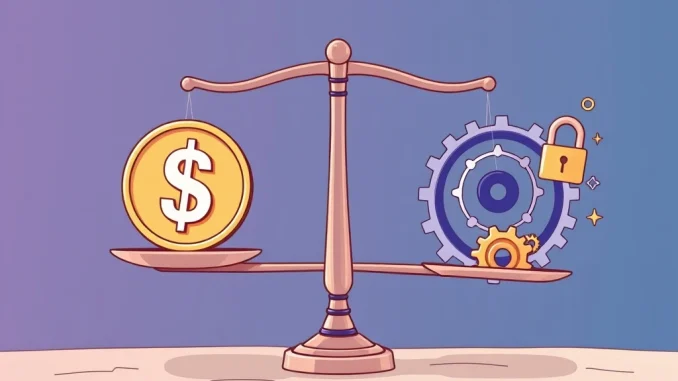 Visualizing the critical distinction between USDe as a tokenized hedge fund and a traditional stablecoin, highlighting inherent crypto risks.