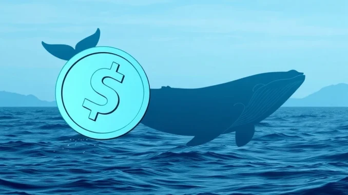 A large USDT transfer of $232 million moving into the Aave protocol, signifying a major whale transaction in decentralized finance.