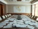 An empty meeting room symbolizes the lack of applicants for Vietnam's crypto pilot program.
