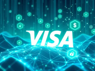 Visa's new DeFi lending infrastructure connects traditional finance with blockchain, empowering financial institutions with stablecoin loans.