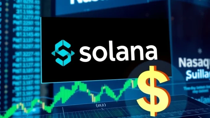 Visionsys AI's strategic $2 billion Solana (SOL) investment plan, highlighting institutional crypto adoption and financial growth.