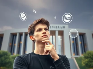 Vitalik Buterin's significant STRK donation to the Methuselah Foundation, symbolizing crypto philanthropy and blockchain innovation.