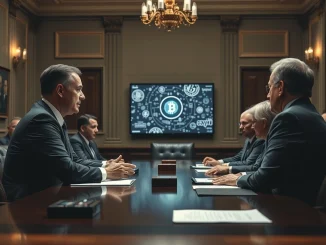 White House crypto policy chief David Sacks discusses a vital market structure bill with senators, shaping future regulation.