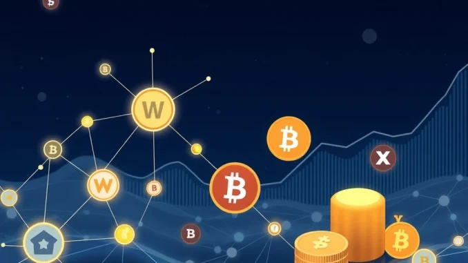 Visualizing the significant WLFI tokens distribution to participants of the USD1 Point Program across various cryptocurrency exchanges.
