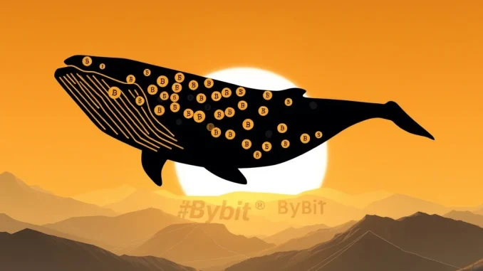 An anonymous crypto whale's large WLFI deposit on Bybit, signaling a significant trading event and potential loss.