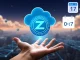 A hand receiving a ZBT token, symbolizing the upcoming Zerobase airdrop claims on October 17th.