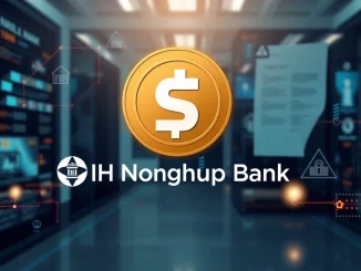 Illustrates NH NongHyup Bank's innovative Avalanche stablecoin pilot for streamlined tax refunds.