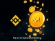 Binance logo next to Momentum (MMT) token, representing the upcoming Binance MMT listing and HODLer airdrop.