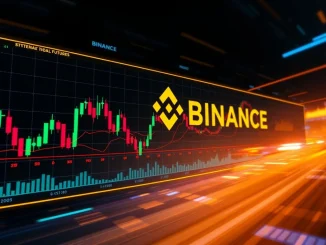 Binance trading platform interface showing a STABLE perpetual futures contract, highlighting the upcoming pre-market launch for crypto trading.