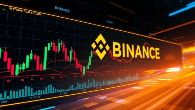 Binance trading platform interface showing a STABLE perpetual futures contract, highlighting the upcoming pre-market launch for crypto trading.