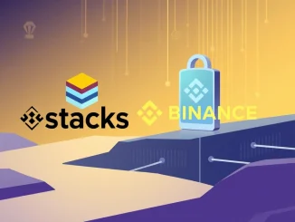 Binance STX suspension for network upgrade. A visual representation of a cryptocurrency exchange performing maintenance on a blockchain.