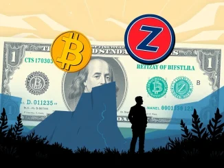 Arthur Hayes' bold prediction: Bitcoin and Zcash surging due to US money printing, symbolizing crypto market growth.