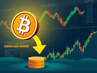 Charts showing significant net outflows from US spot Bitcoin ETFs, signaling a shift in market sentiment.