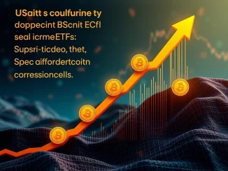 Chart showing positive Bitcoin Spot ETFs inflows, signaling a crypto market recovery and renewed digital asset investments.