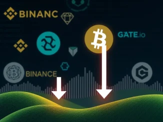 Chart illustrating a crucial slight short bias in BTC perpetual futures trading across major crypto exchanges.