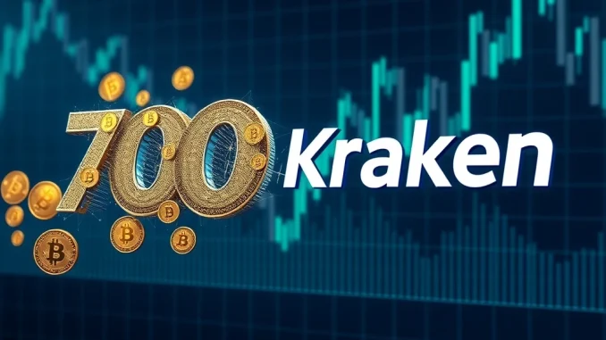 An early Bitcoin investor's substantial BTC deposit to Kraken, highlighting significant market movement.