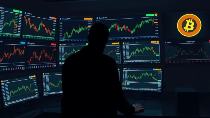 A Bitcoin OG's trading screen shows a significant 5x leveraged ETH long position, highlighting a major cryptocurrency investment.