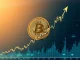 Chart showing Bitcoin price surging past $107,000, representing a significant BTC price surge in the cryptocurrency market.