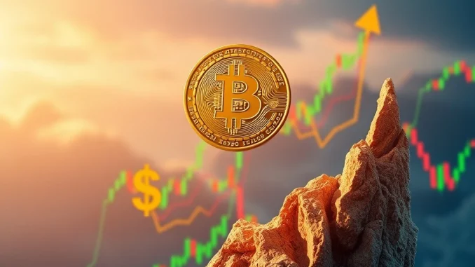Bitcoin price breaking above $111,000, symbolizing a significant BTC market surge.