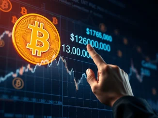 A digital chart illustrates the potential Bitcoin price target of $120K, highlighting the MVRV ratio's role in predicting a BTC recovery.
