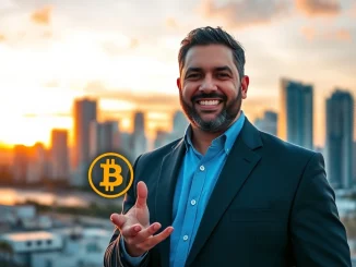 Miami Mayor Francis Suarez celebrates a significant 300% return on his Bitcoin salary, demonstrating successful crypto investment.
