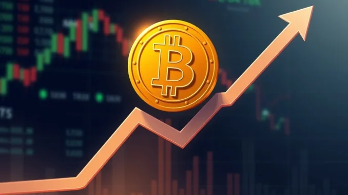 Chart illustrating Bitcoin Spot ETFs' market fluctuations, with IBIT BlackRock showing a 'two steps forward, one step back' pattern.