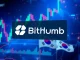 Visual representation of the **Bithumb Kite listing** event, showing the Bithumb platform ready for KITE crypto trading.
