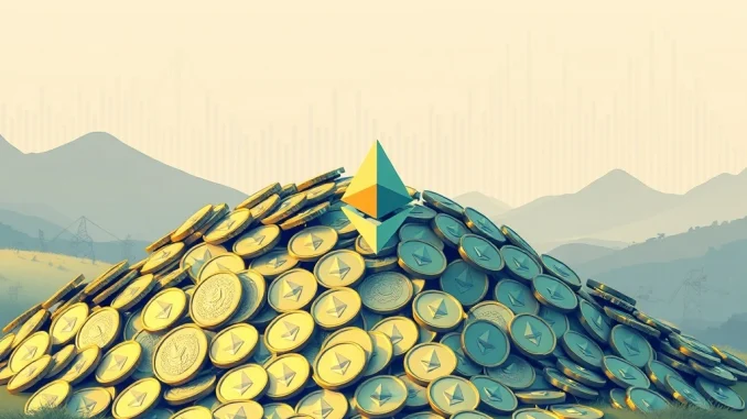 Bitmain's Strategic $147 Million Ethereum Acquisition Signals Bullish Future Visualizing Bitmain's significant Ethereum purchase of 41,792 ETH, highlighting a major crypto investment decision.