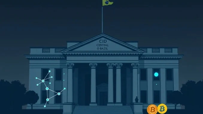Central Bank of Brazil building representing the announcement of new Brazil crypto rules and regulations for virtual asset service providers.