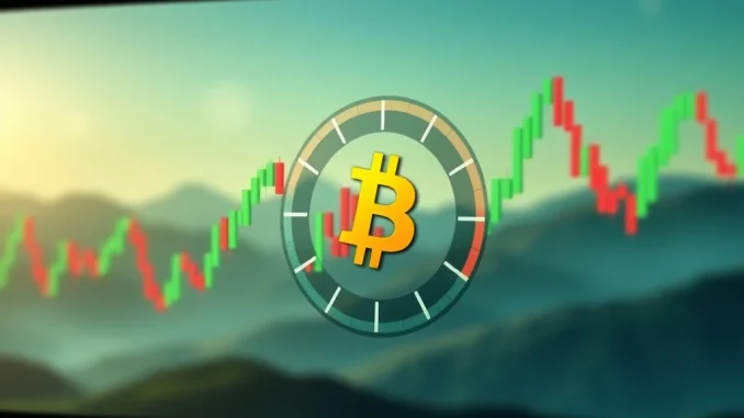 A chart illustrating **BTC perpetual futures** long/short ratio, reflecting current market sentiment.