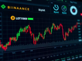 Charts showing BTC perpetual futures long/short ratio across top exchanges, indicating Bitcoin market sentiment.