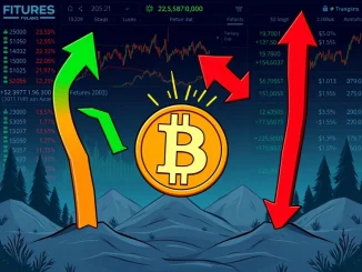 Visualizing BTC perpetuals long/short ratio, showing shorts gaining a slight edge in Bitcoin futures market sentiment on top crypto exchanges.