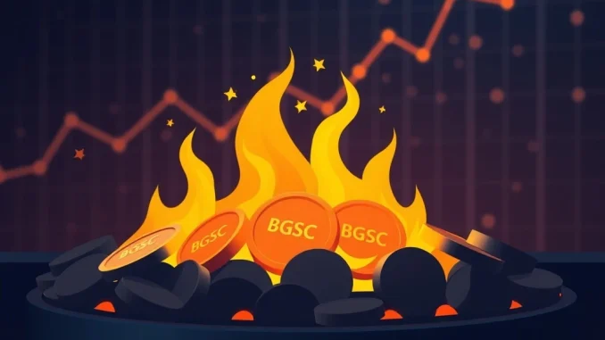 A significant Bugscoin (BGSC) token burn event, representing a strategic move to reduce circulating supply and enhance trust.