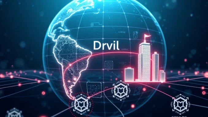 Chainlink Powers Groundbreaking Brazil-Hong Kong DvP Settlement Chainlink technology facilitating a secure DvP settlement between Brazil and Hong Kong, advancing global digital finance.